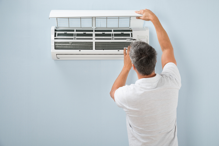 Cleaning your ductless air conditioner